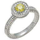 Colored Diamond Rings