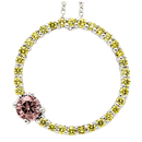 Pink Diamond Pendants