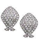 18K white gold Earrings (G/SI2, 2.14ct)