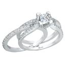 Harmony Engagement Ring in 14K Gold  