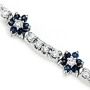 14K white gold Necklace (G /SI2, D-2.00ct, S-2.50ct)