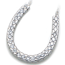 14K white gold diamond pendant (G /SI2,D-0.40ct)