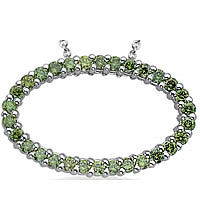 14K white gold colored diamond pendant (G/SI2, 0.50ct)