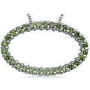 14K white gold colored diamond pendant (G/SI2, 0.50ct)