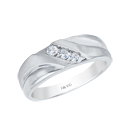 MEN�S CHANNEL-SET DIAMOND RING