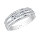 1/2 Ct.14K Gold Men�s Wedding Band 