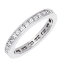 14K Gold Diamond Eternity Band 1.24 Cts 
