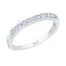 Prong-Set Diamond Wedding Ring 