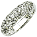 14K White Gold Wedding ring (G/SI2, 1.35ct)