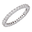 14K Gold Diamond Eternity Ring 1.15 Cts.