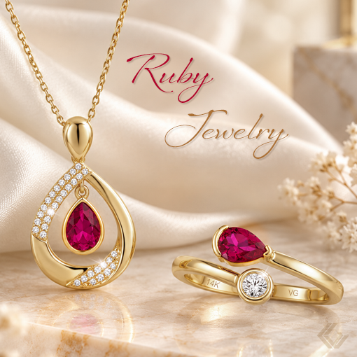 Fashion Ruby Jewelry